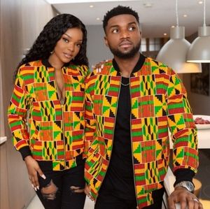 Unisex Kente Bomber Jacket